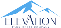 Elevation Park Model Company Logo